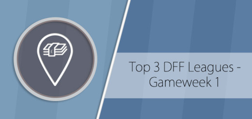 Top 3 Daily Fantasy Football Leagues for Gameweek 1
