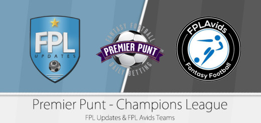 Premier Punt Champions League Daily Fantasy Football