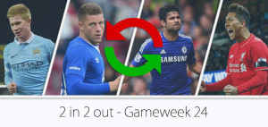 2 In 2 Out gameweek 24