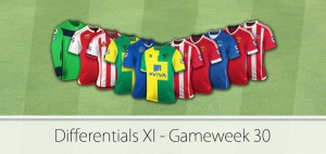 FPL Differentials XI Gameweek 30