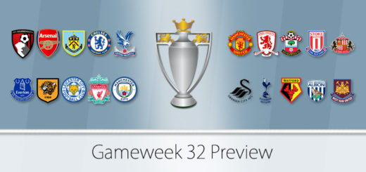 Gameweek 32 Preview